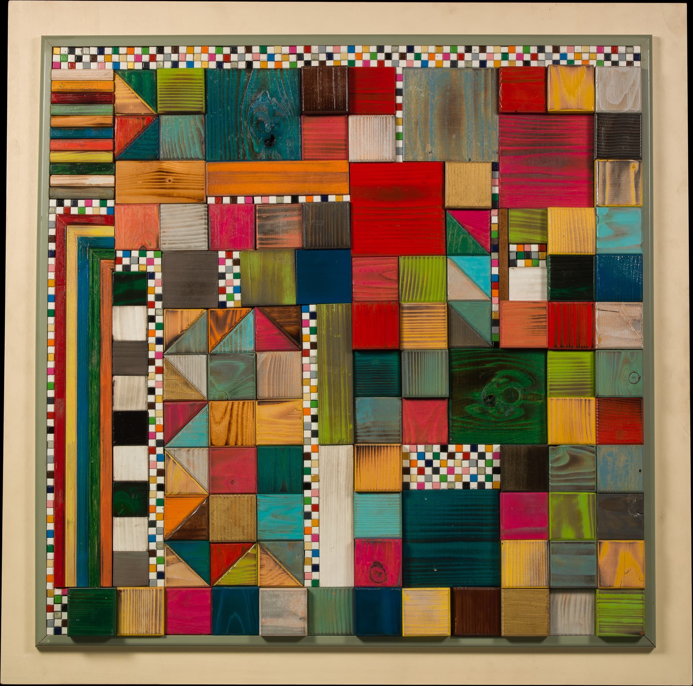 Archivio del Presente — Arte geometrica di Mastro Olivardi, Molteni&C