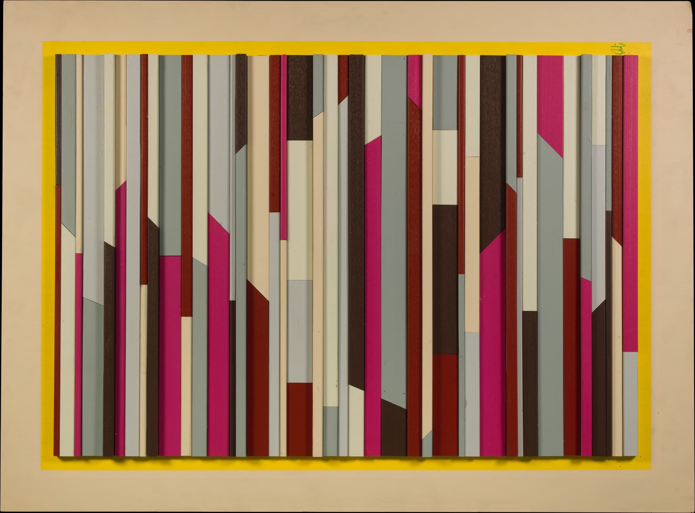 Cicatrici del Tempo — Arte geometrica di Mastro Olivardi, Minotti