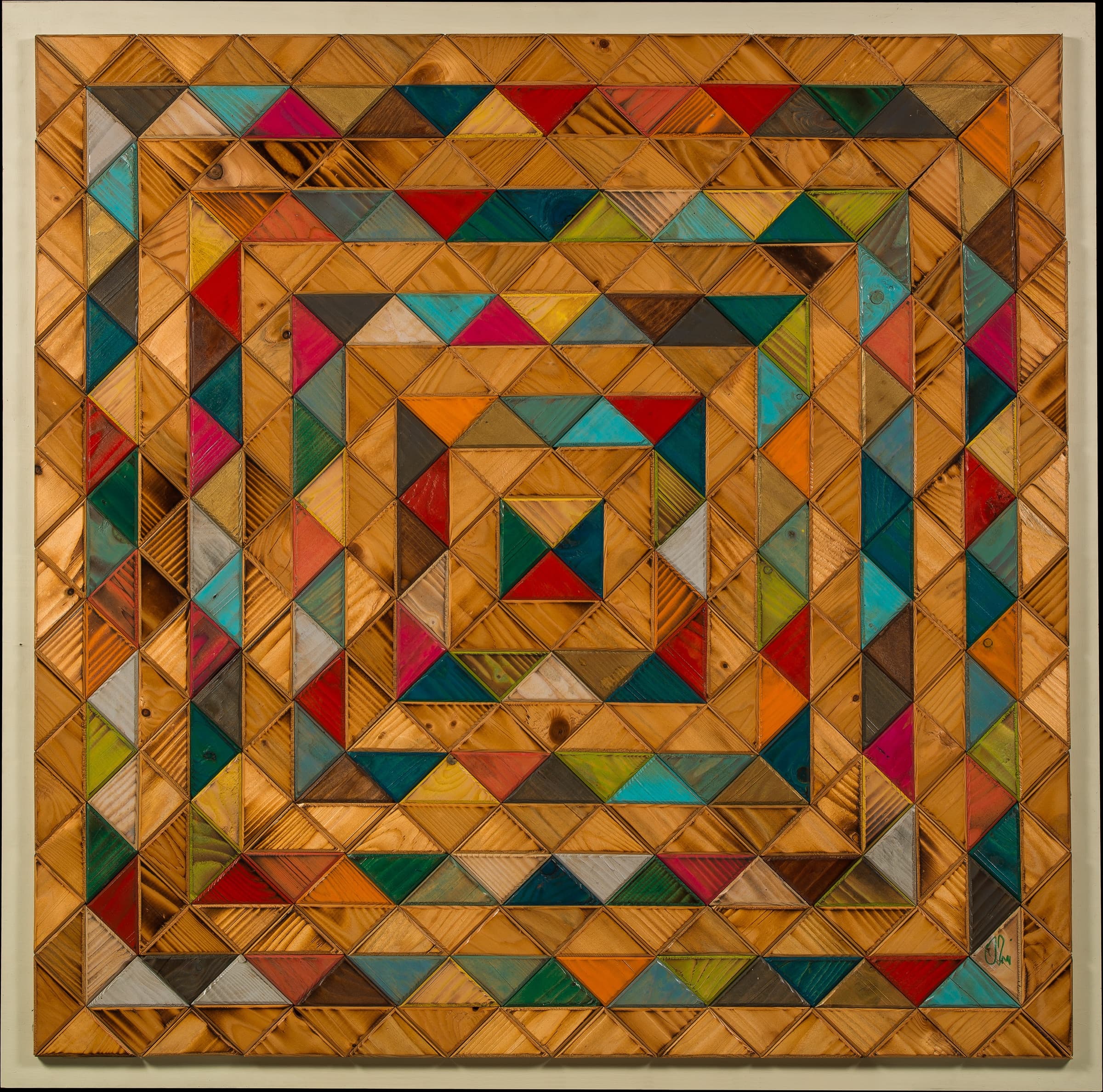 Crescita Silenziosa — Arte geometrica di Mastro Olivardi, Giorgetti