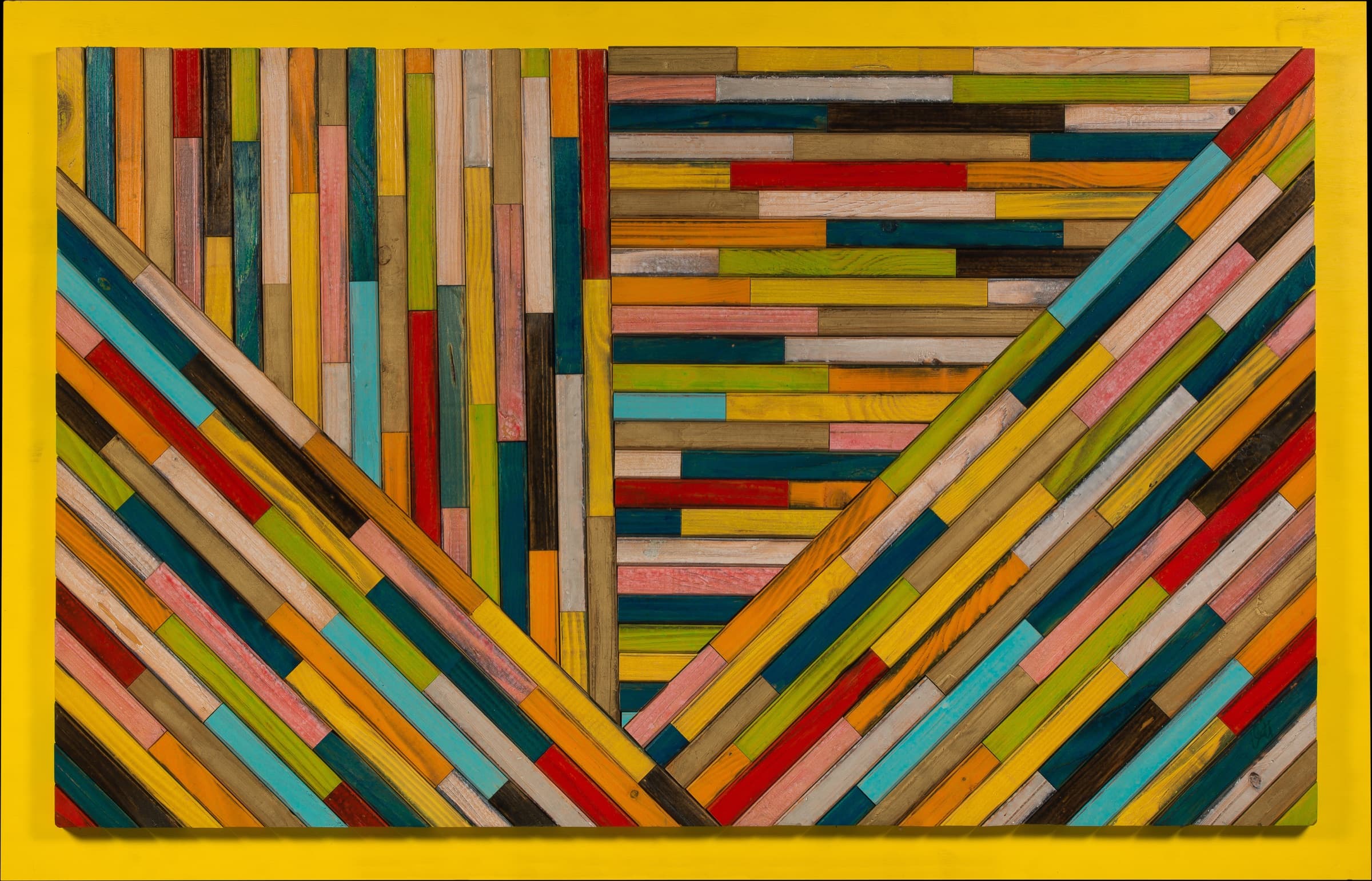 Foglie d’Inchiostro — Arte geometrica di Mastro Olivardi, B&B Italia