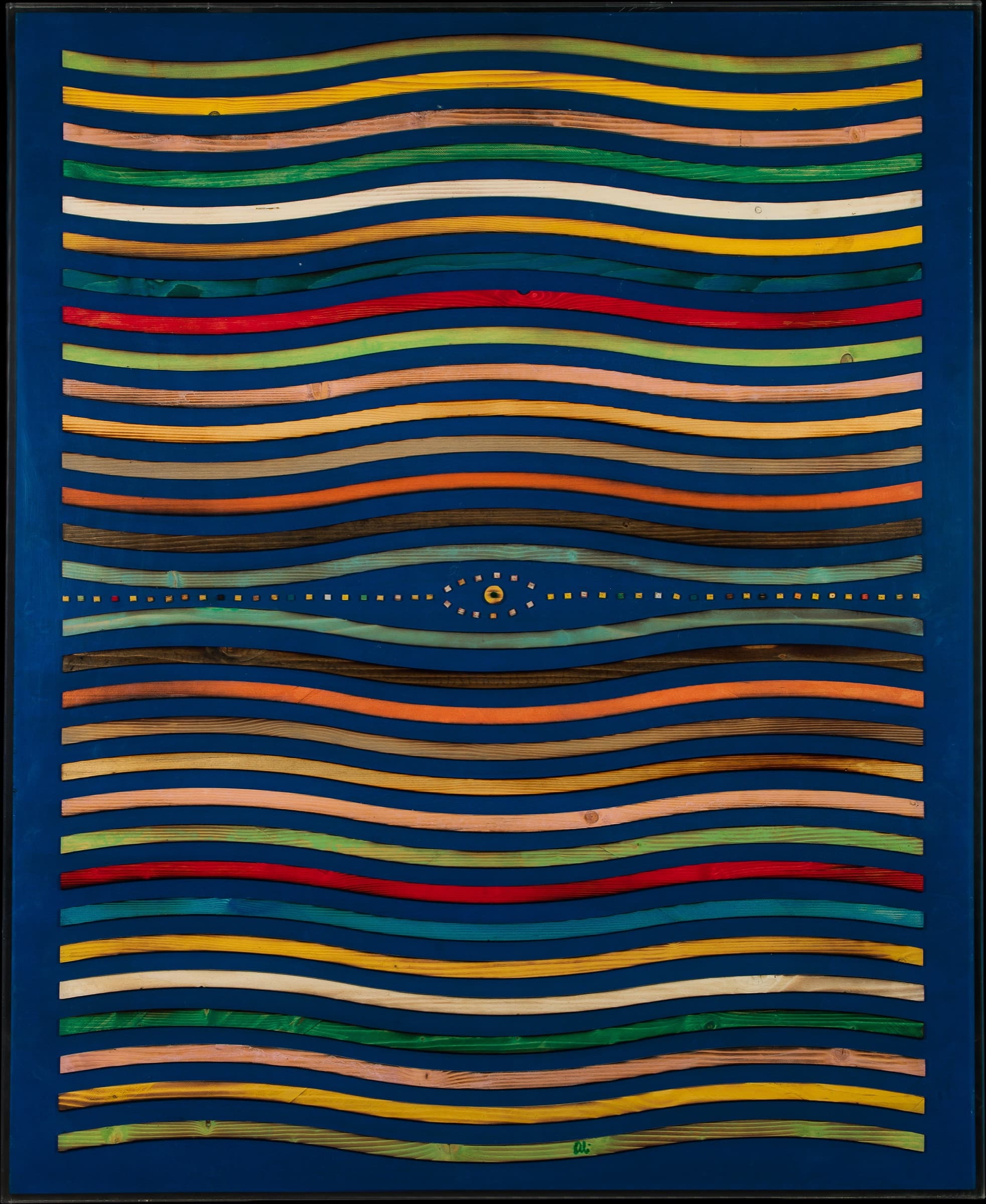 Il Labirinto Sacro — Arte geometrica di Mastro Olivardi, Living Divani