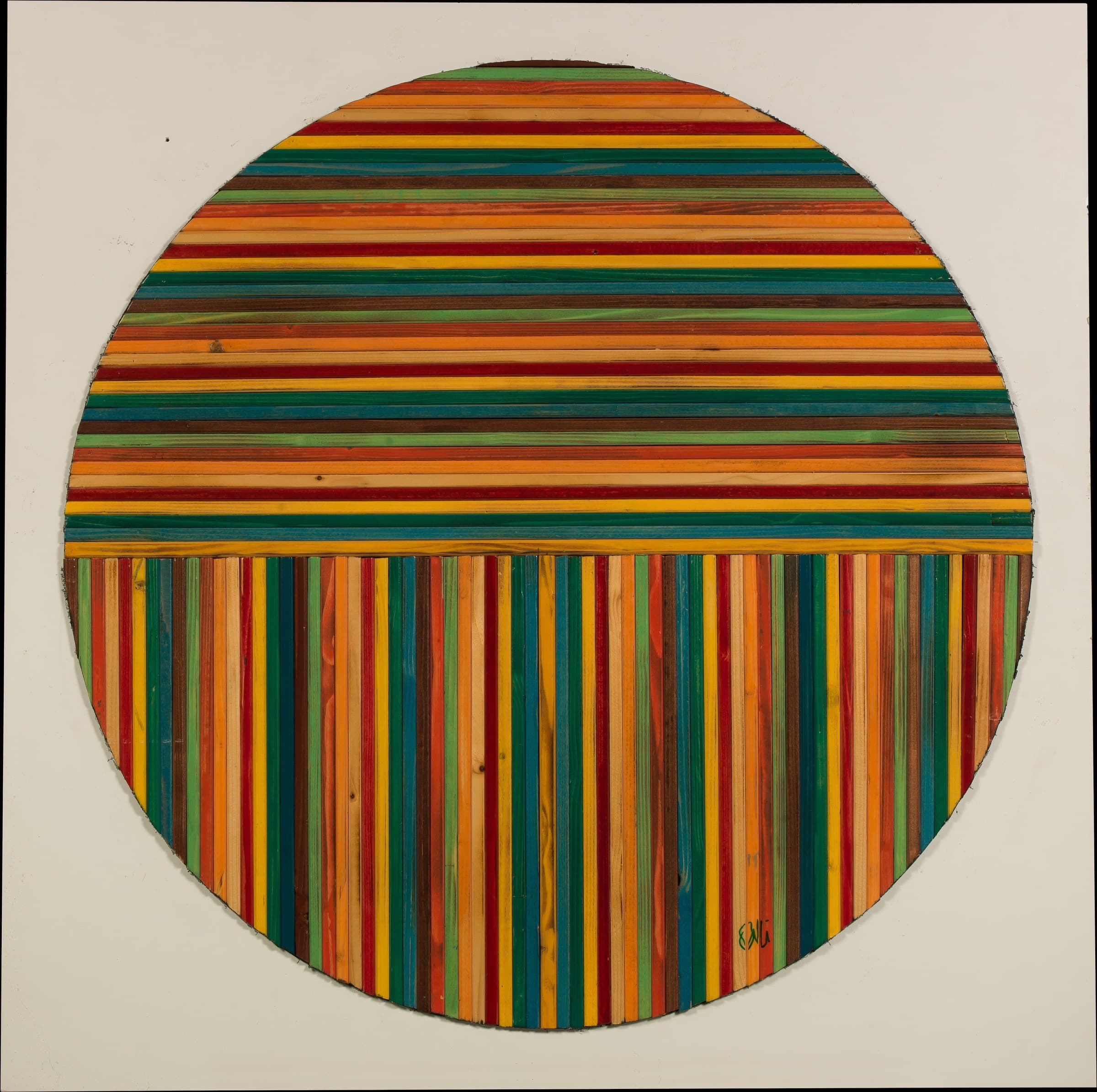 Orizzonte Liquido — Arte geometrica di Mastro Olivardi, Flexform